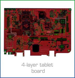 4-layer tablet board