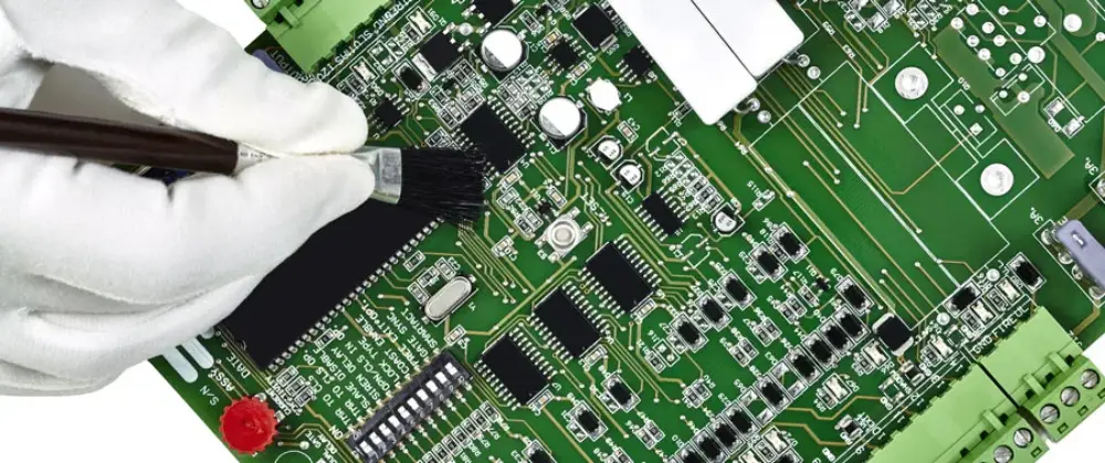 Cleaning PCB board