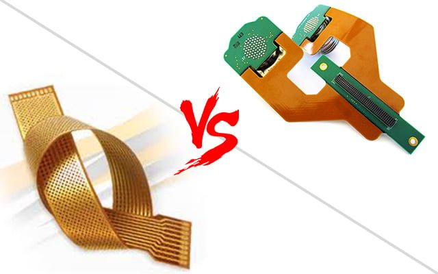 pcb flexible rígido vs. PCB flexible