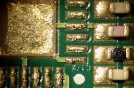 Pcb reflow lehimlemede Lehim Sıçramaları