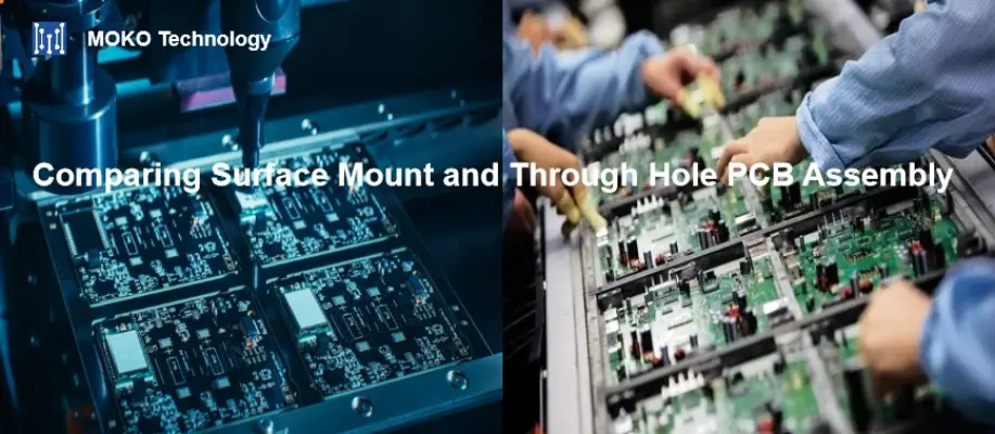 difference between surface mount and through hole