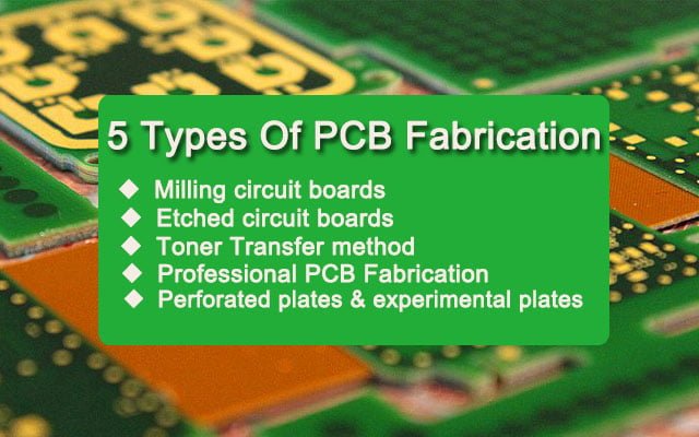 5 PCB 제조의 유형