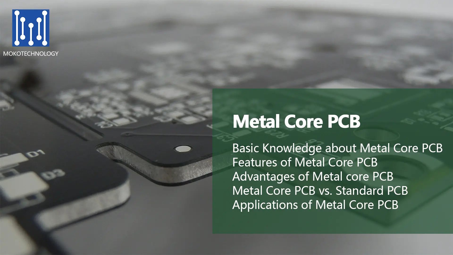 O que você deve saber sobre Metal Core PCB