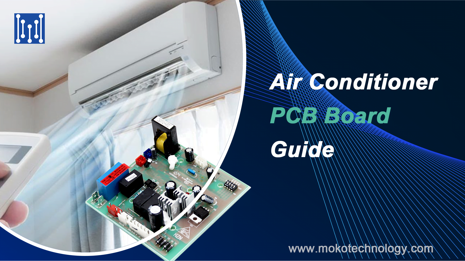 Scheda PCB del condizionatore d'aria