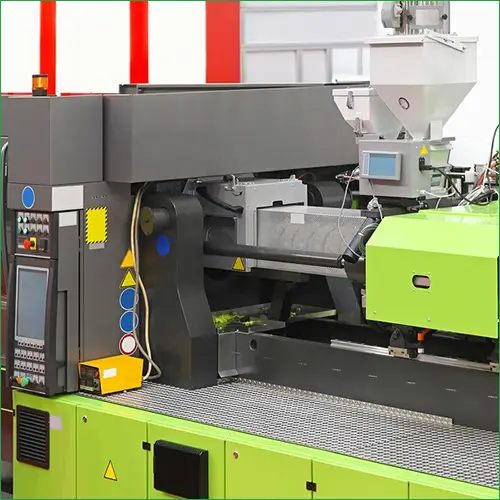 Injection molding press