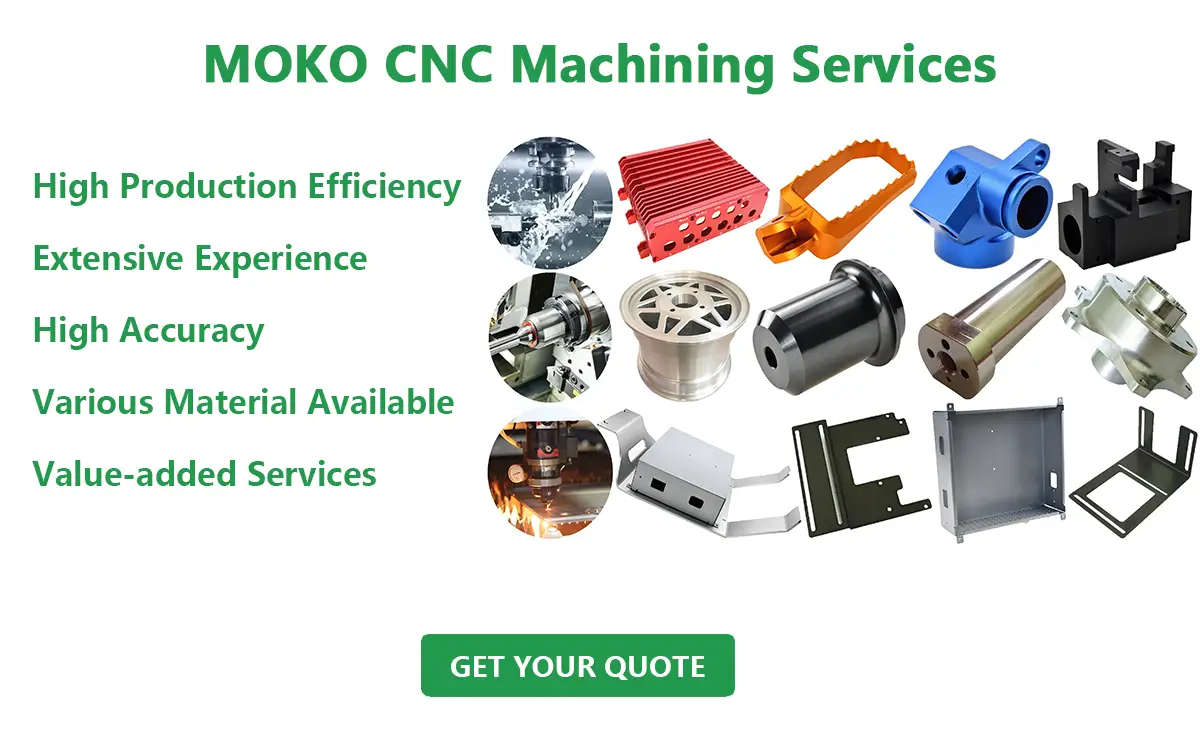 Services d'usinage CNC MOKO