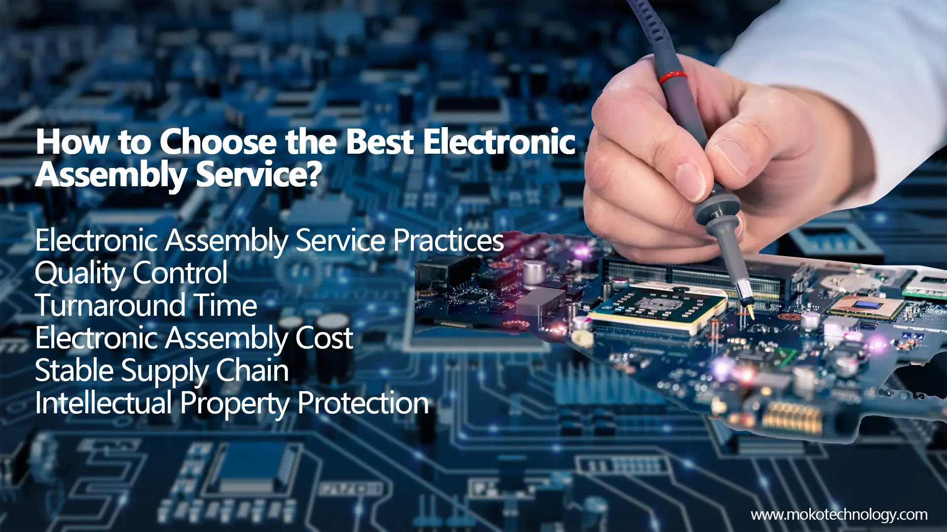 Kako izbrati najboljšo storitev elektronskega sestavljanja