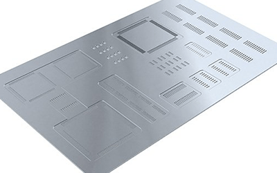 Frameless SMT Stencil