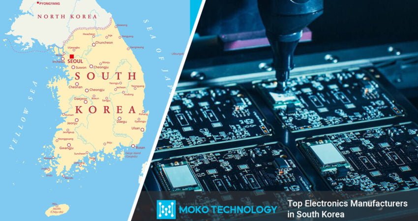 Electronics manufacturers in South Korea