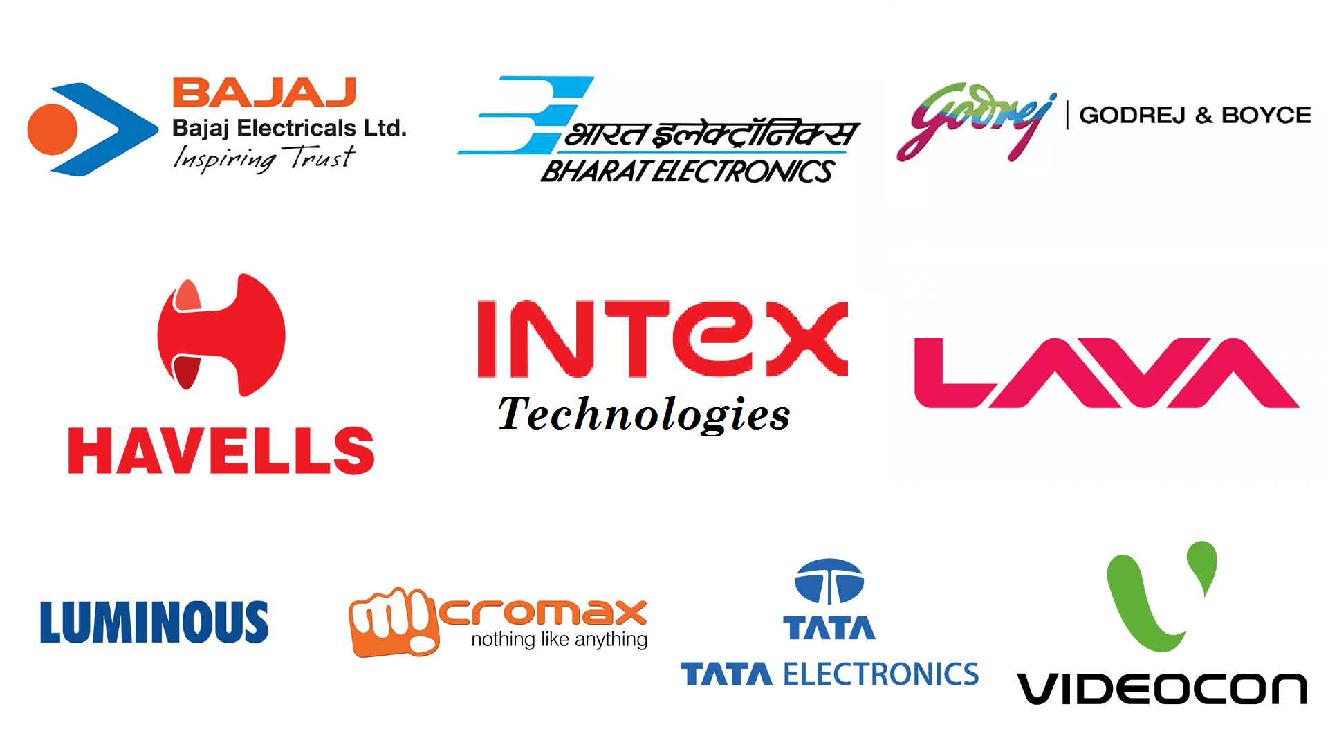 oben 10 Elektronikhersteller in Indien