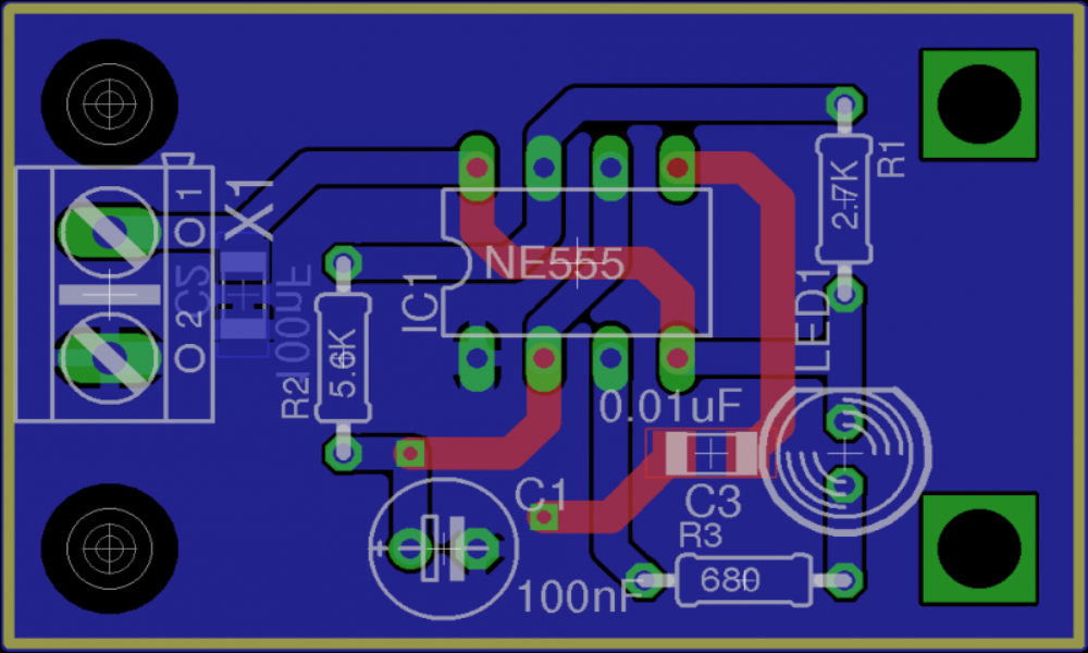 PCB mounting hole design tips 