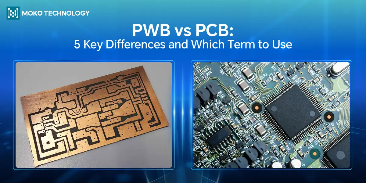Bannière du blog PWB VS PCB