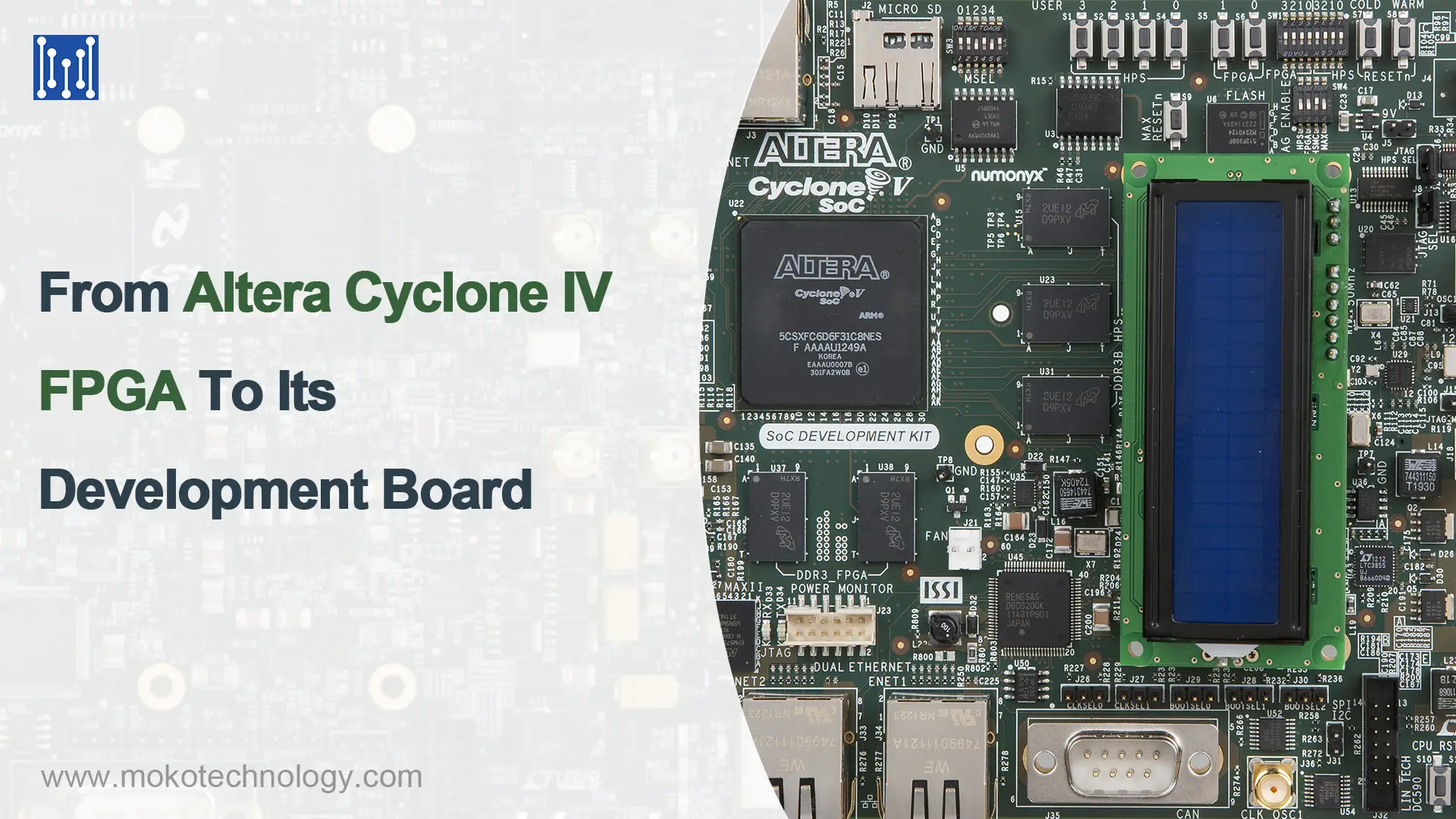 Dall'FPGA Altera Cyclone IV alla sua scheda di sviluppo