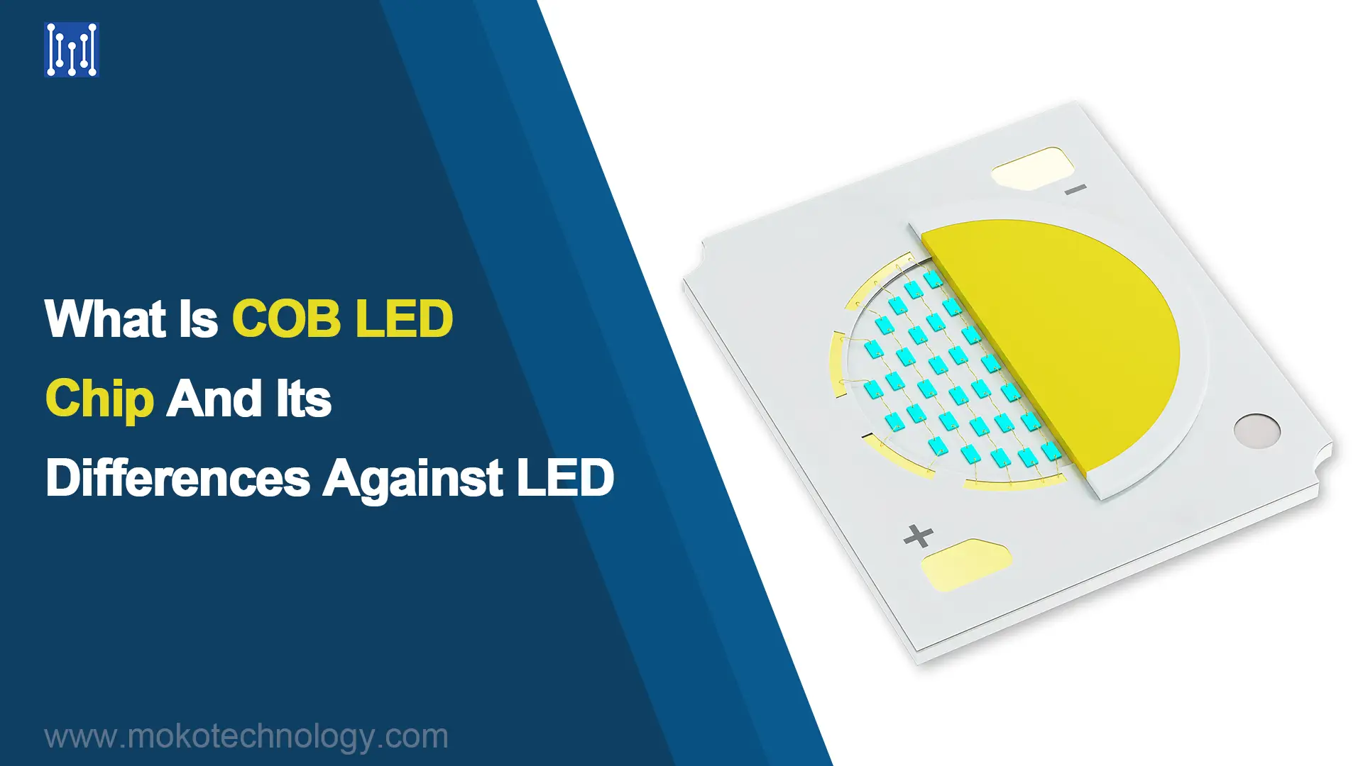 ¿Qué es el chip LED COB y sus diferencias con el LED?